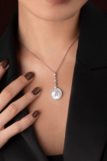 Alphabet Eternelle Adjustable Necklace